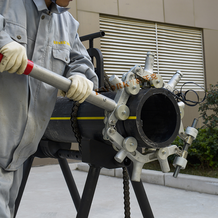 易沃克500型旋轉(zhuǎn)式塑料管切管機ECR500PE,塑料管子割刀